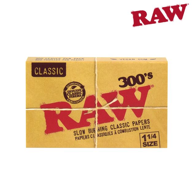 Raw Classic 300's  1¼ - 40Pk/box