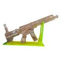 JDL 021 20" Gun Style Glass Bong [ Stand Included ]