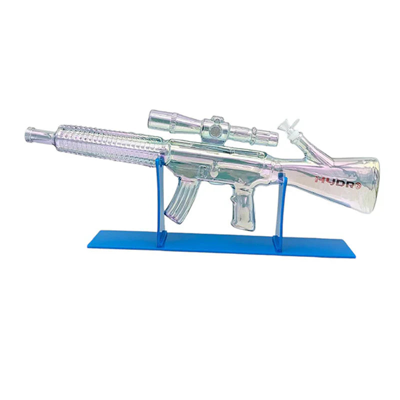 JDL 023 25" Gun Style Glass Bong [ Stand Included ]