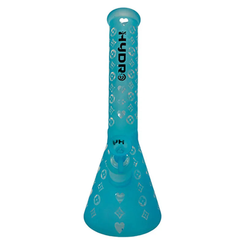 JDL 028 14" Beaker Design Glass Bong