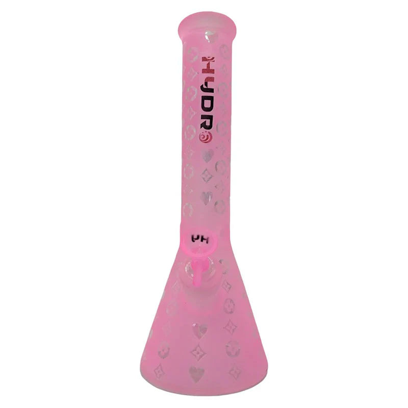 JDL 028 14" Beaker Design Glass Bong