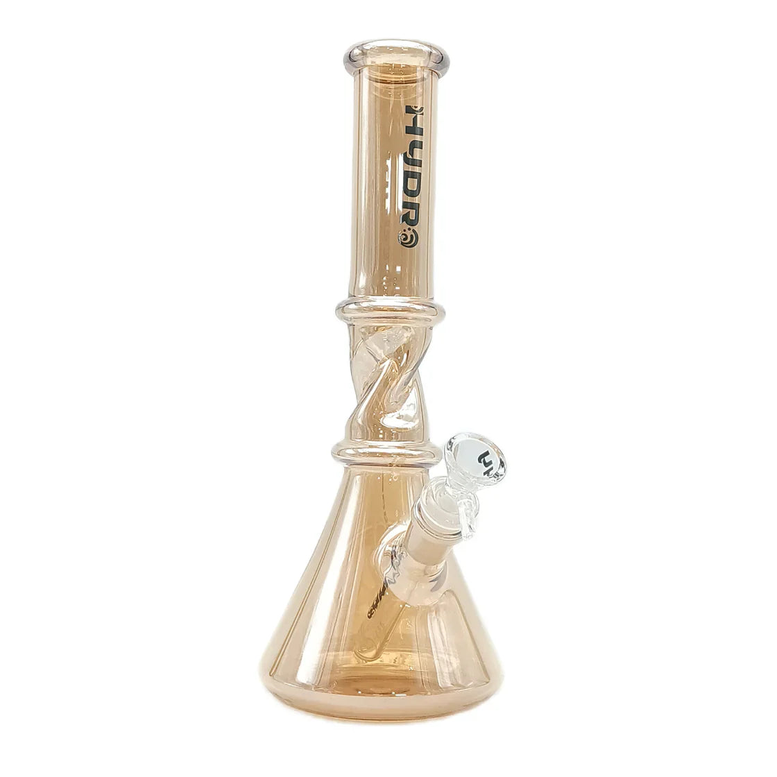 JDL 082 10" Glass Bong With The Twist