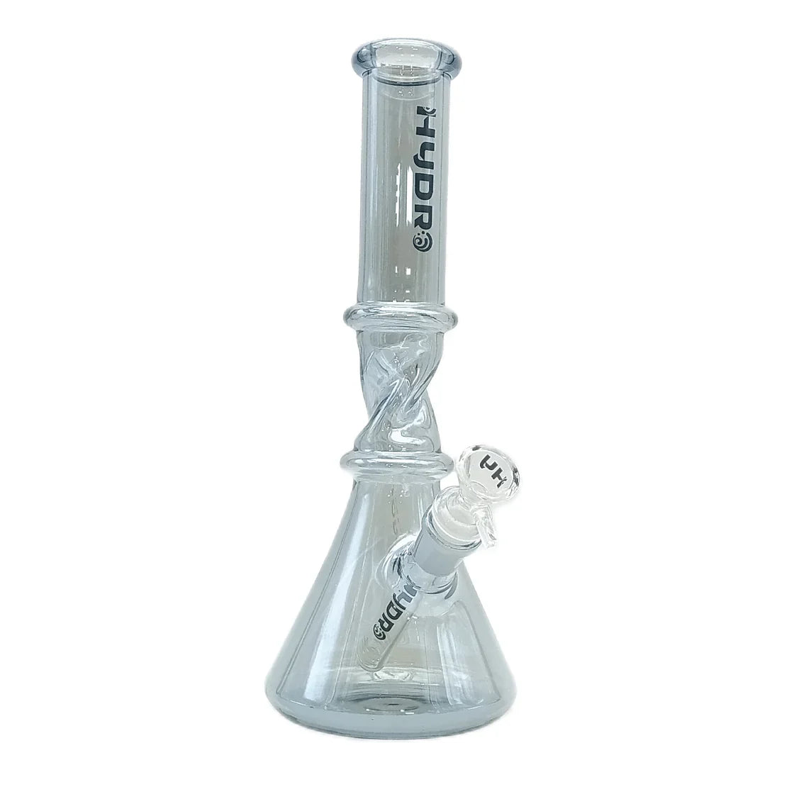 JDL 082 10" Glass Bong With The Twist