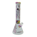 JDL 107 14" Electroplated Glass Bong