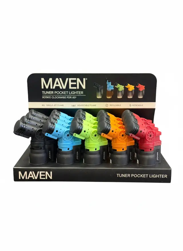 Maven Torch Lighter - Tuner Pocket - 20/Display