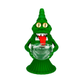 15 CM Silicone Ghostbusters Slimer Bong - Green (H258)