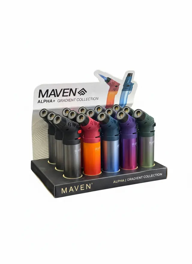 Maven Gradient Collection Lighters - Alpha - 15/Display
