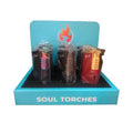 Soul Single Flame Torch Lighter - 1808- 9ct