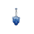 CB-1810 = 12” Blue Panther Head Water Pipe