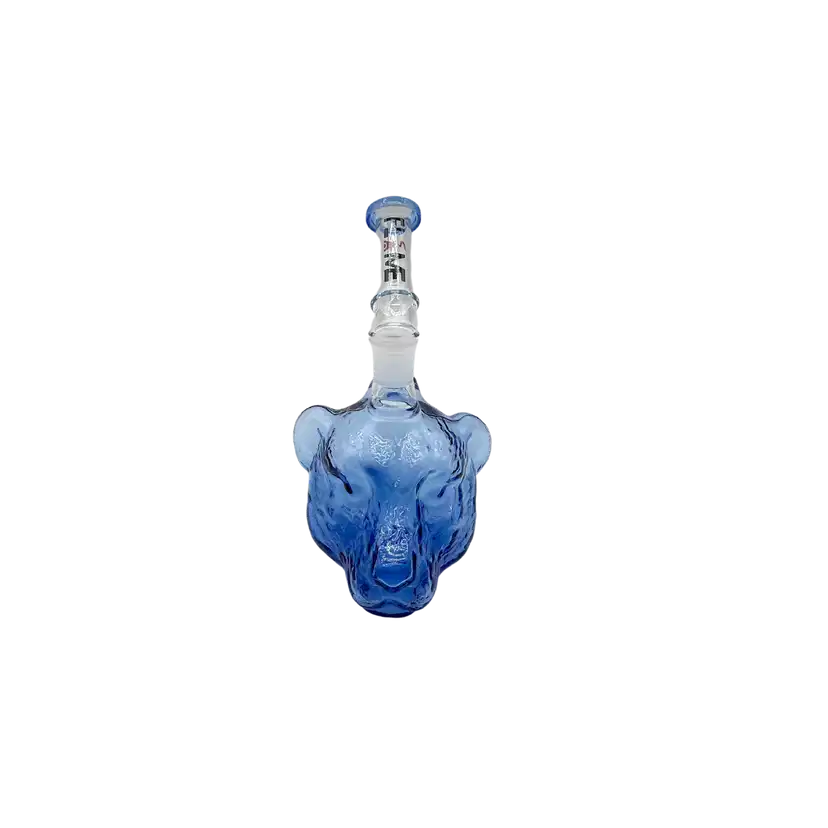CB-1810 = 12” Blue Panther Head Water Pipe