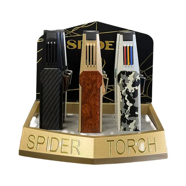 Sp - 198 Spider Torch Lighters - 9/ Display