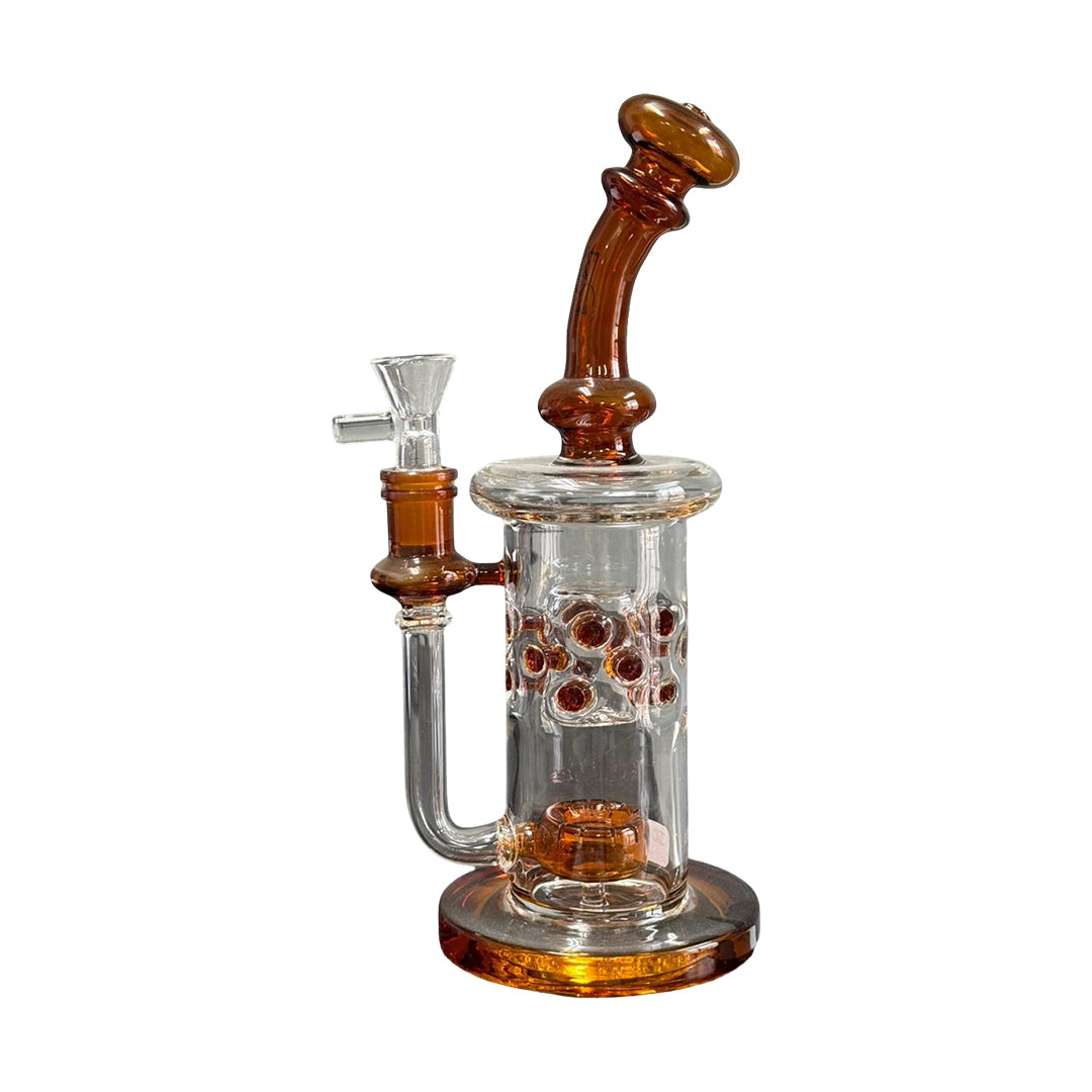 JDL 114 Glass Bong with Disc Perc