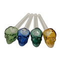 8" Skull Pyex Oiler (JD2013)-12/pk