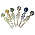 Glass Bubble Pipe - Assorted (JD2024)-12/pk