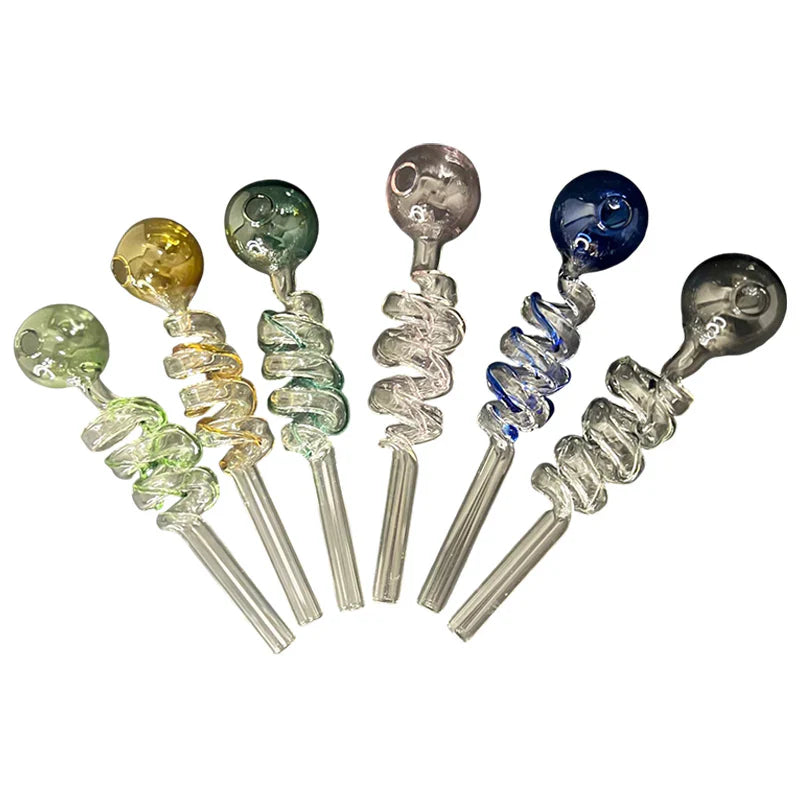 Glass Bubble Pipe - Assorted (JD2024)-12/pk