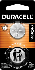 Duracell 2032 3V Lithium Batteries 2ct