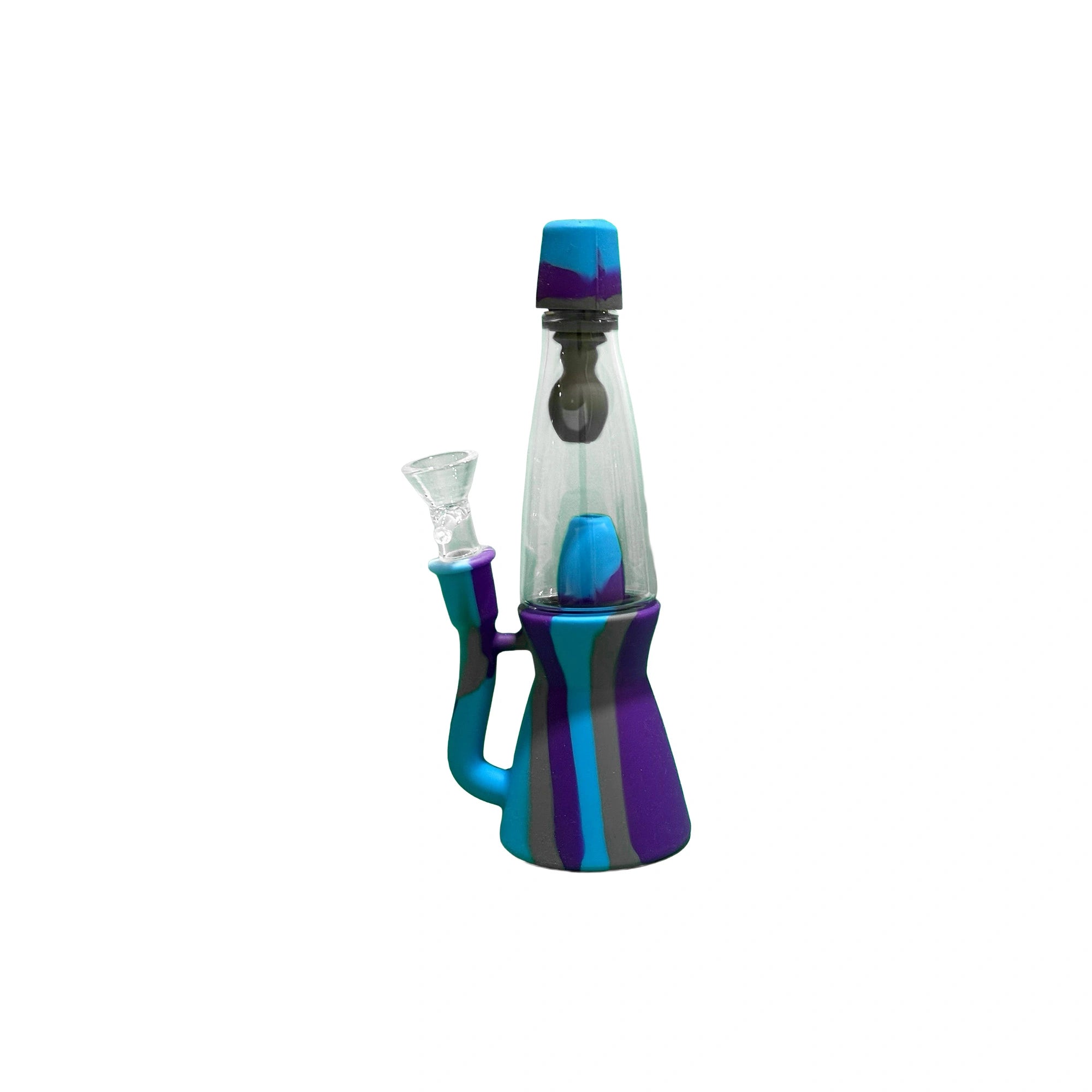 Lava Lamp Silicone Bong - H109