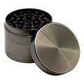 ZG4621-GRY - Gun Grey Aluminium Four Stage 63mm Grinder (10CT)