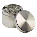 ZG4621-SIL - Silver Aluminium Four Stage 63mm Grinder (10CT)