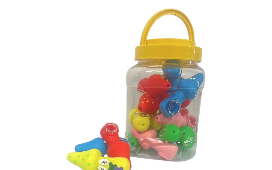 H307 - Mushroom Pipe 20pcs/Jar