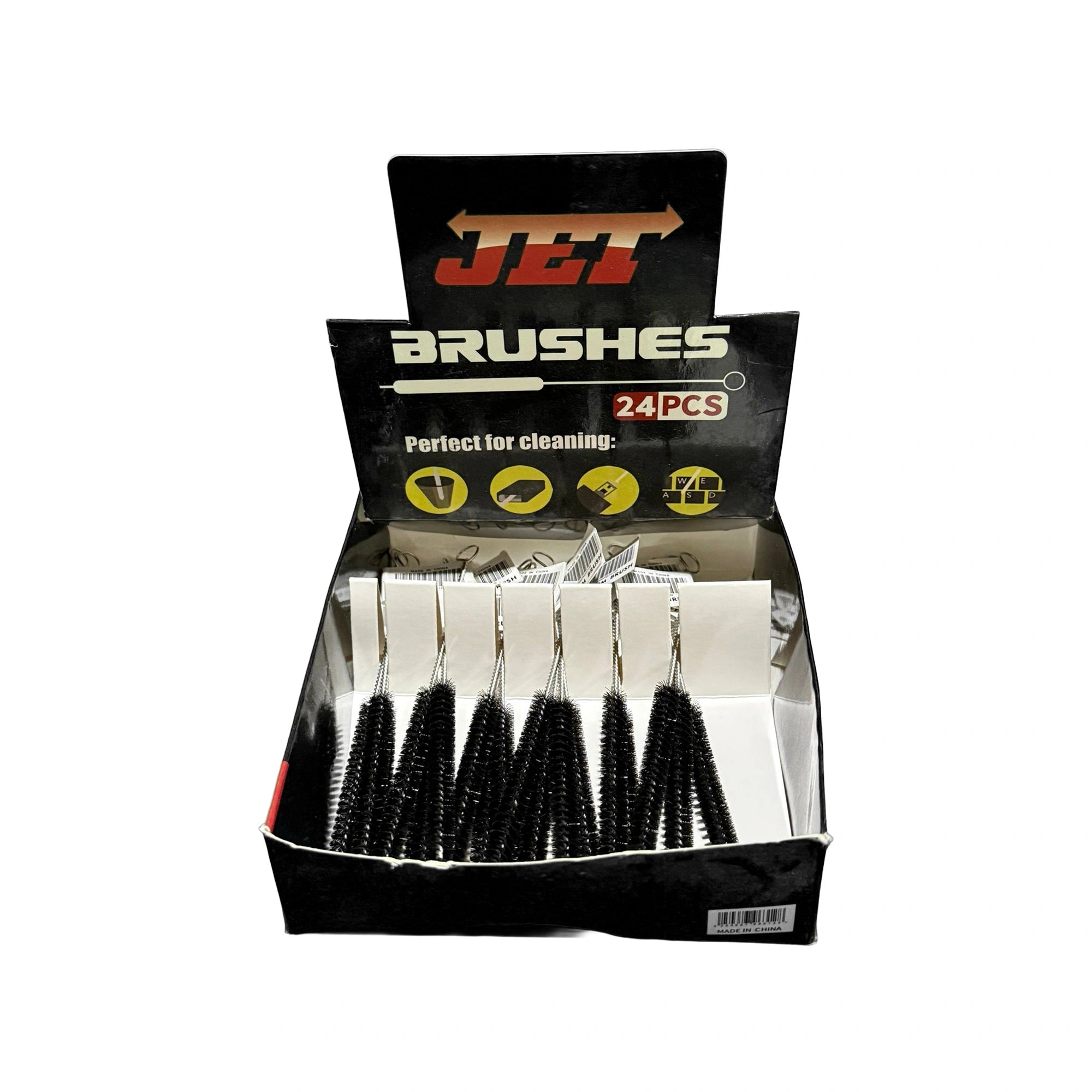 Small Size Jet Brushes Cleaning - 24 Pcs