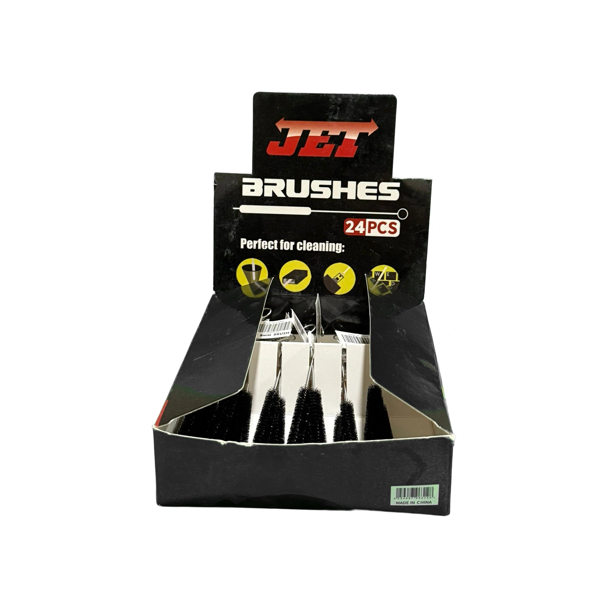Small Size Jet Brushes Cleaning - 24 Pcs
