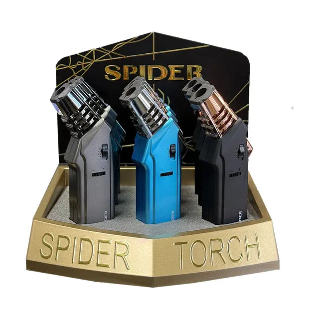 Sp- 583 Spider Torch Lighters - 9/Display