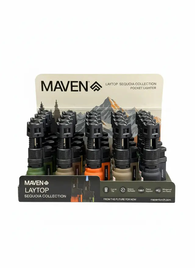 Maven Sequoia Collection Lighter - Laytop - 20/Display