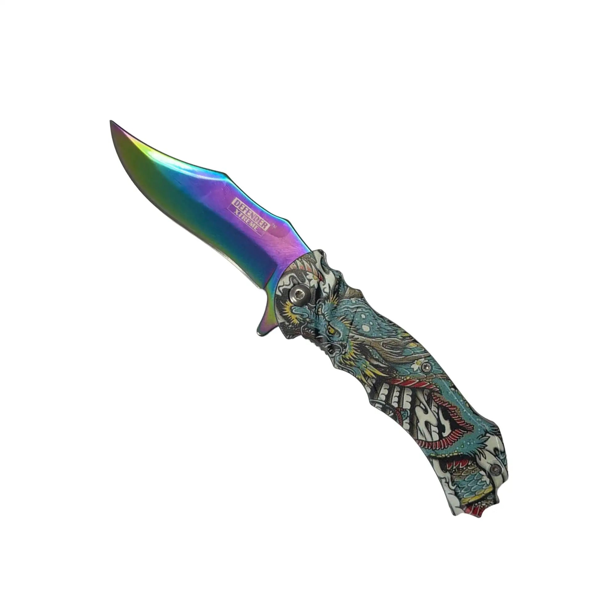 Rainbow Pocket Knife Foldable