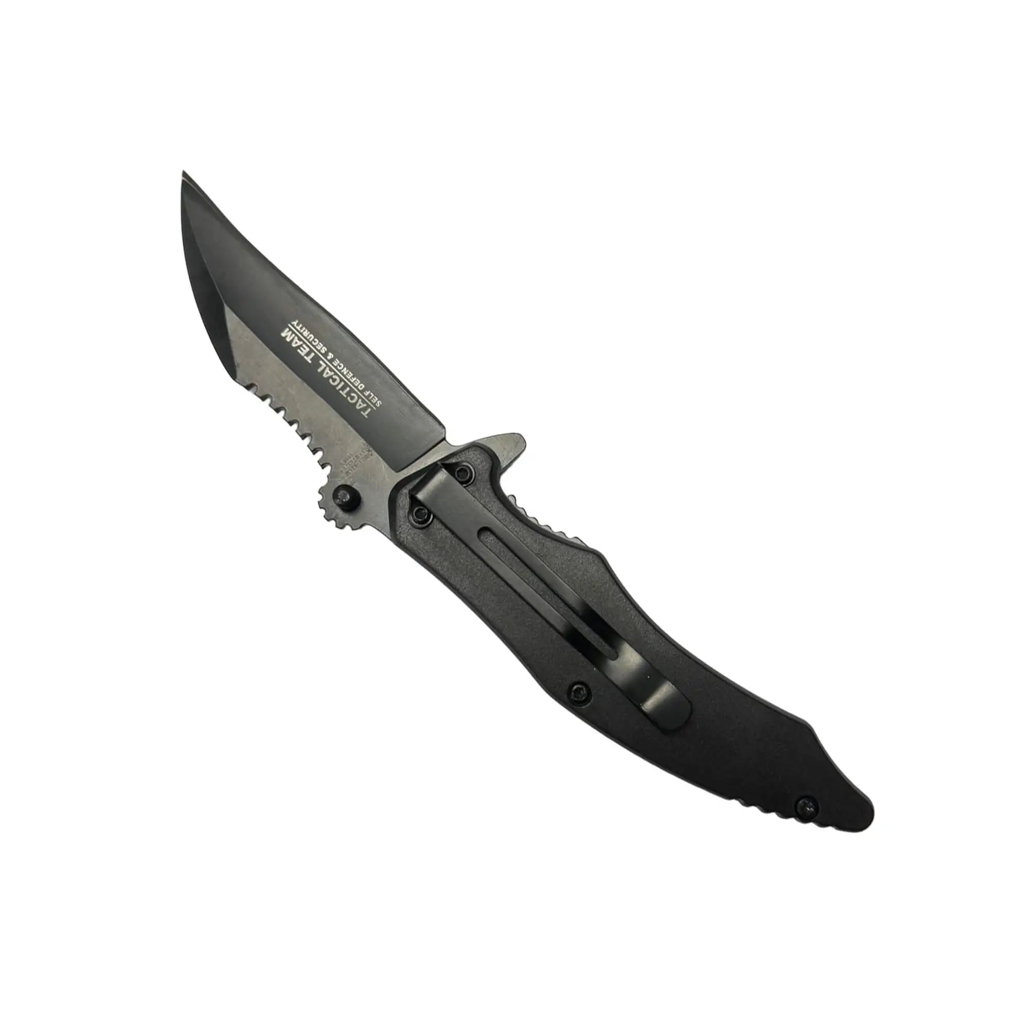 Defender Pocket Knife Foldable - Robot Skull