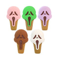3″ Skull Silicone Pipe – Assorted - 15pcs/Jar