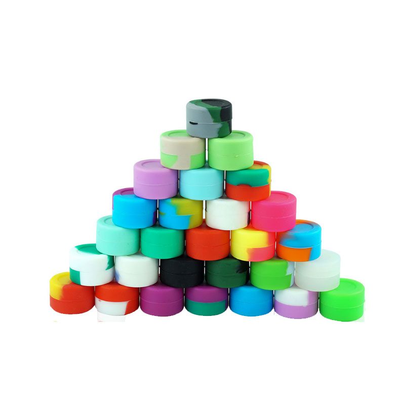 3ml Silicon Storage Jar (50Pcs/Bag)