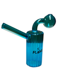 OBO-040 = Blue Oil Glass Bong