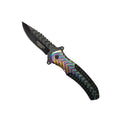 Defender Pocket Knife Foldable - Rainbow