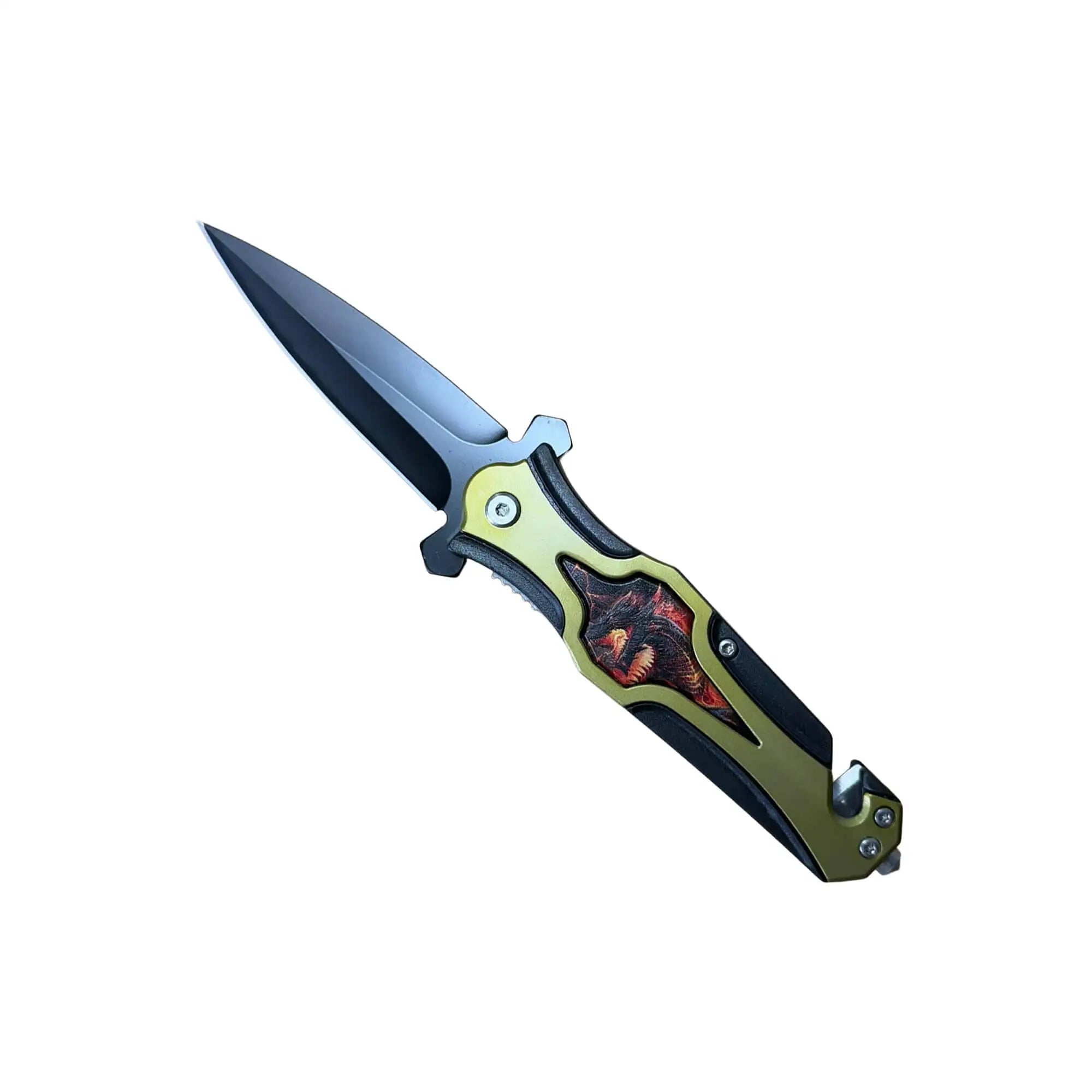 Perucci Pocket Knife Foldable - Warrior Design