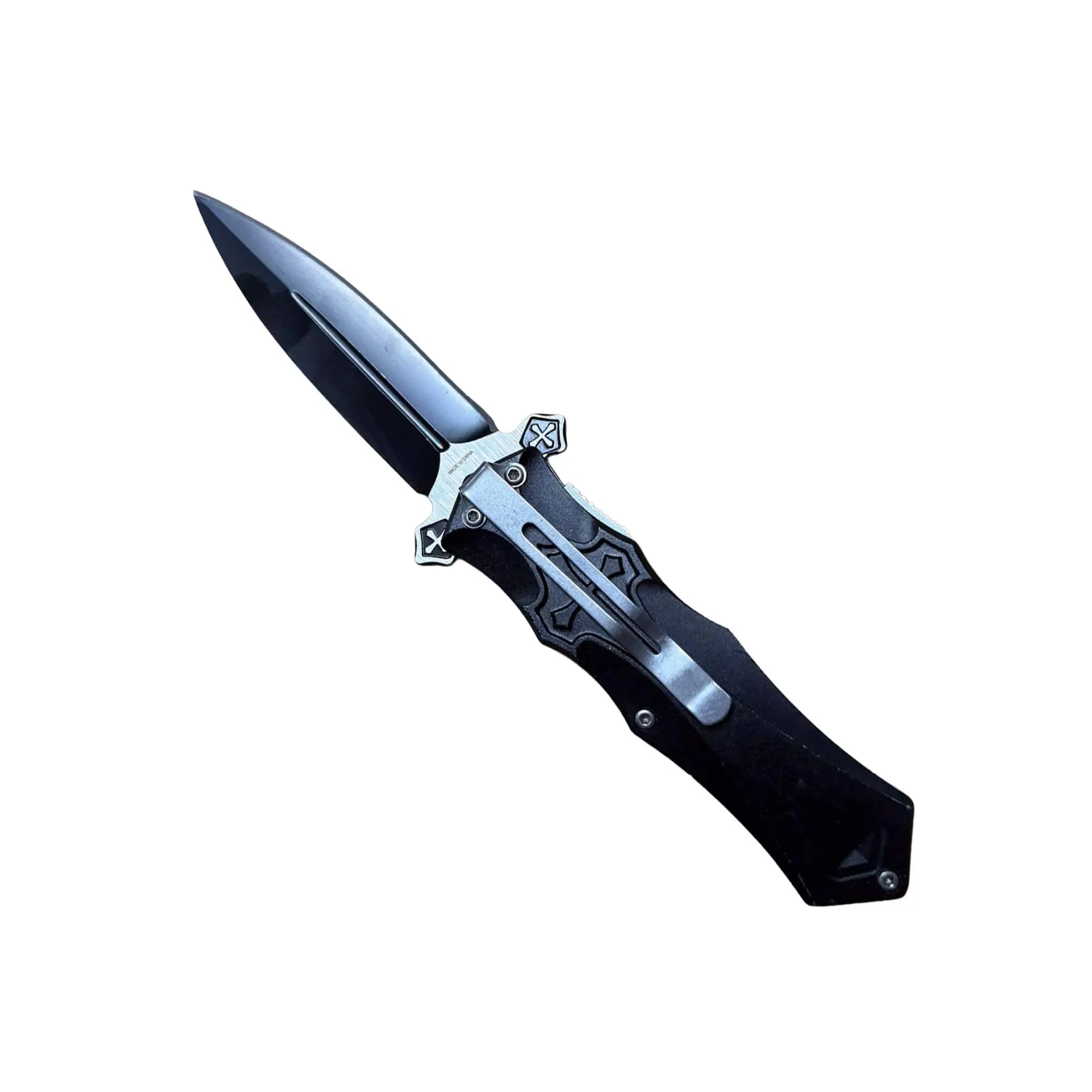 Perucci Pocket Knife Foldable - Cross Design