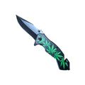 Perucci Pocket Knife Foldable - Leaf Design