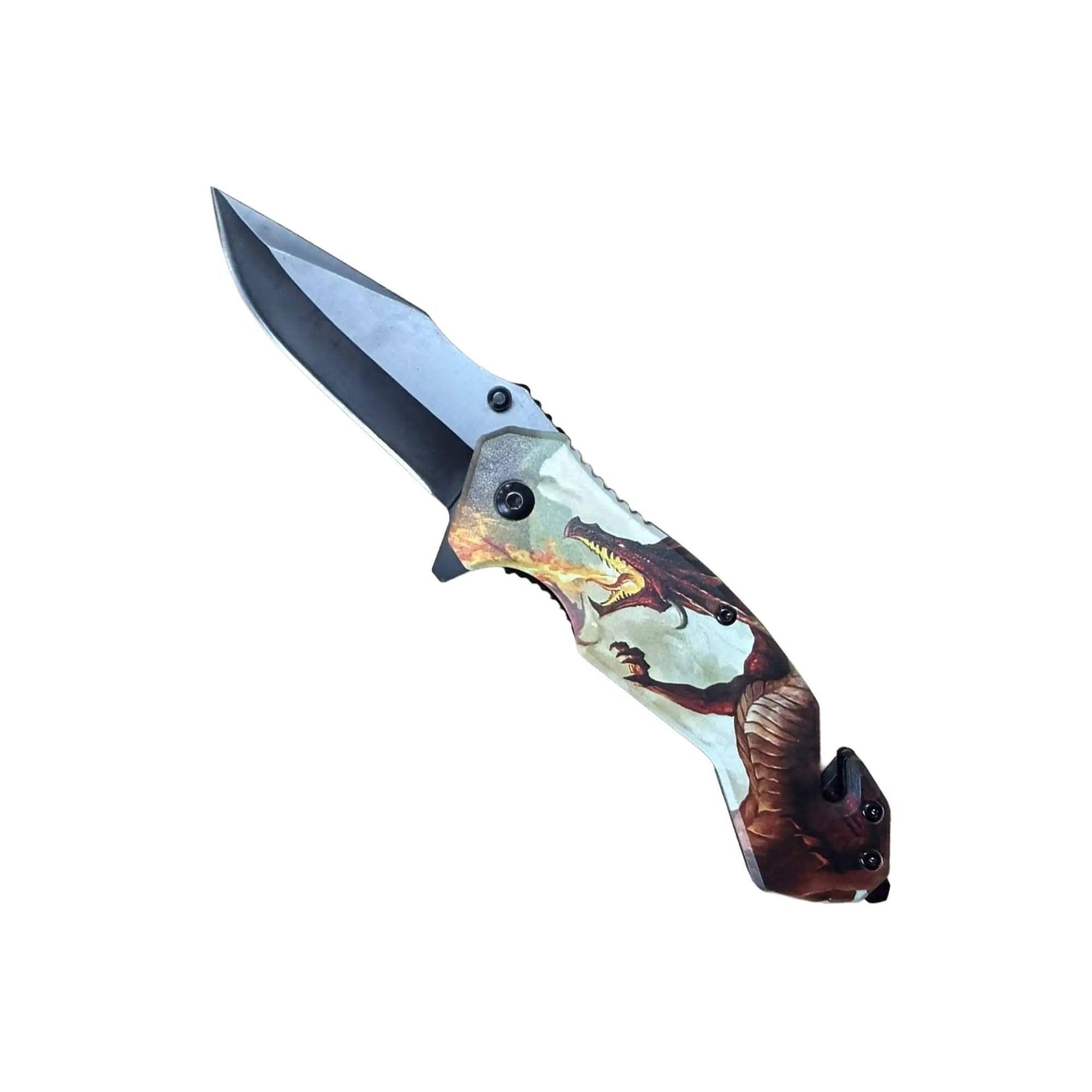 Perucci Pocket Knife Foldable - Terror Design