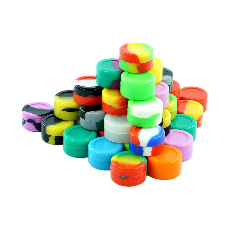 5ml Silicon Storage Jar (50Pcs/Bag)