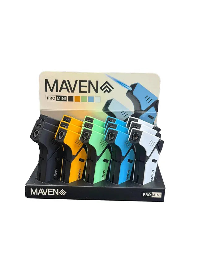 Maven Torch Lighter - Pro Mini - 15/Display