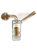 OBO-063 = Yellow Oil Glass Bong