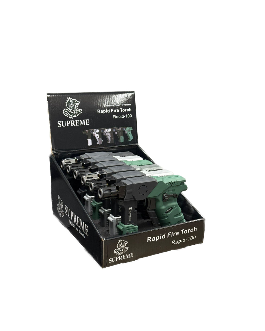Supreme Rapid Fire Torch - 6pc/Ct