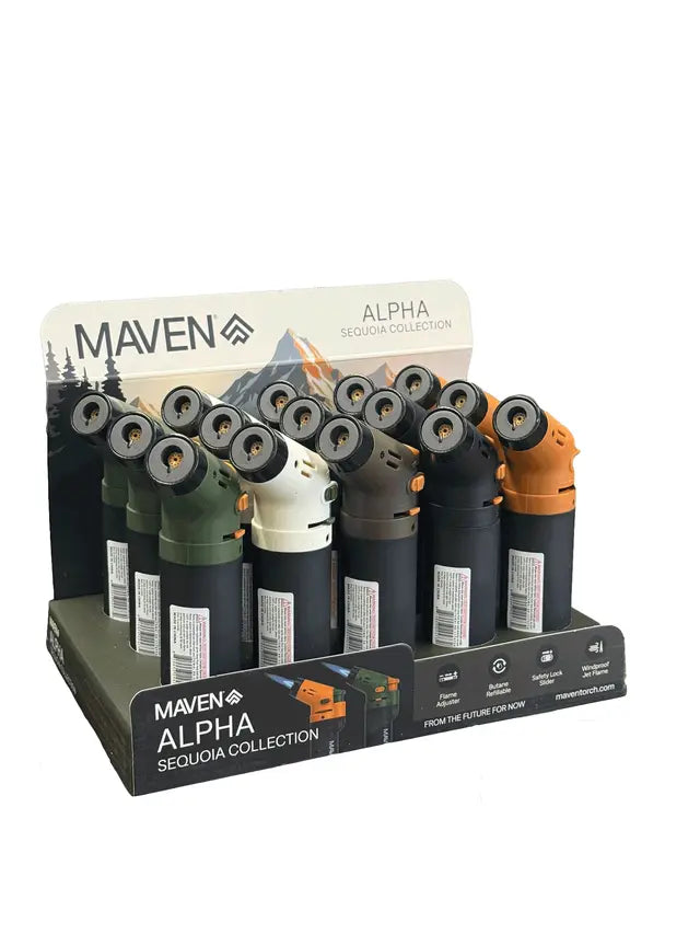 Maven Sequoia Collection Lighter - Alpha - 15/Display
