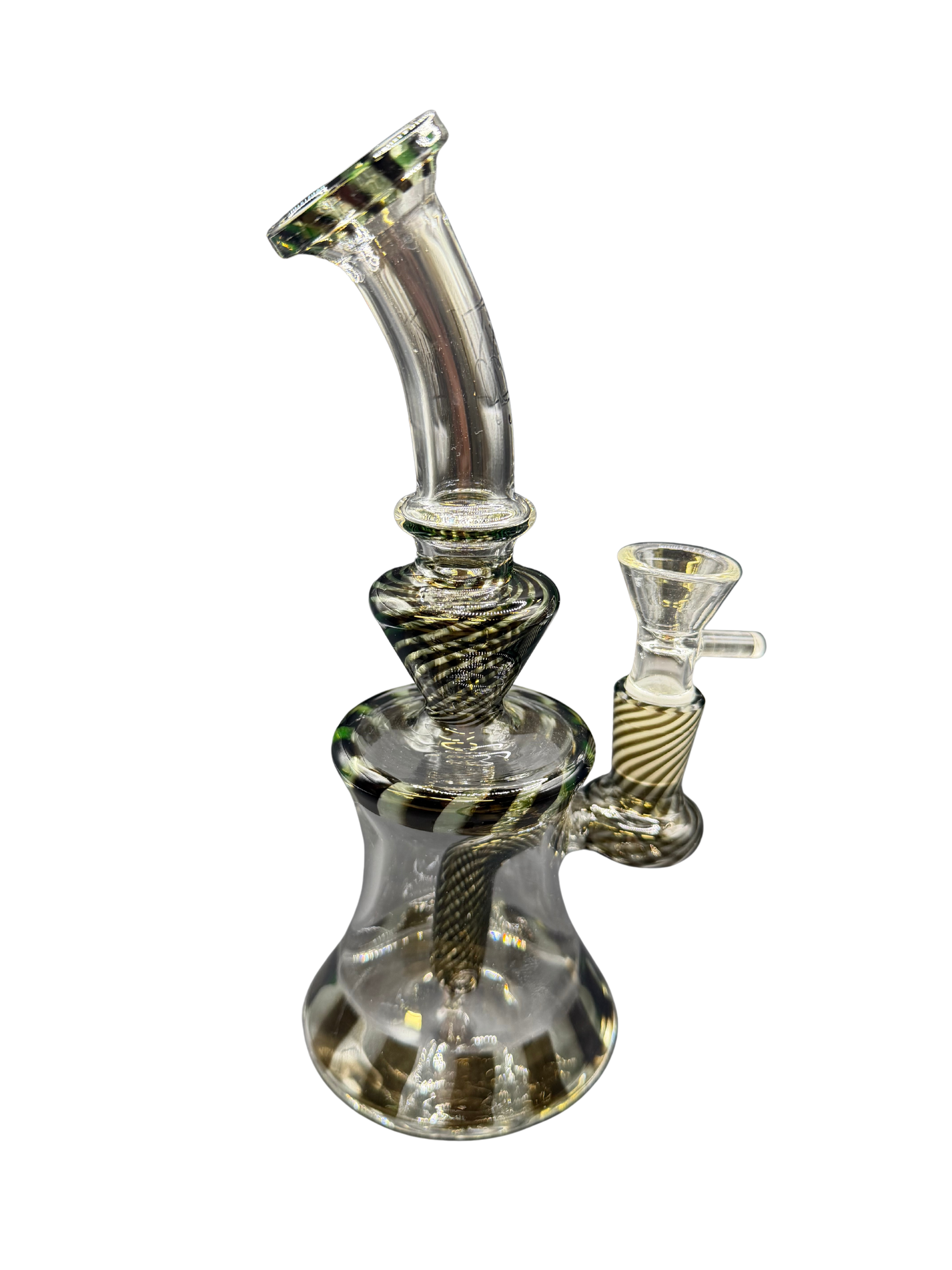 JD-167 8" Fixed Downstem Bong
