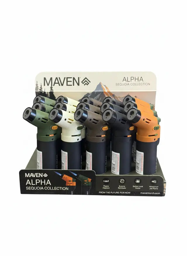 Maven Sequoia Collection Lighter - Alpha - 15/Display