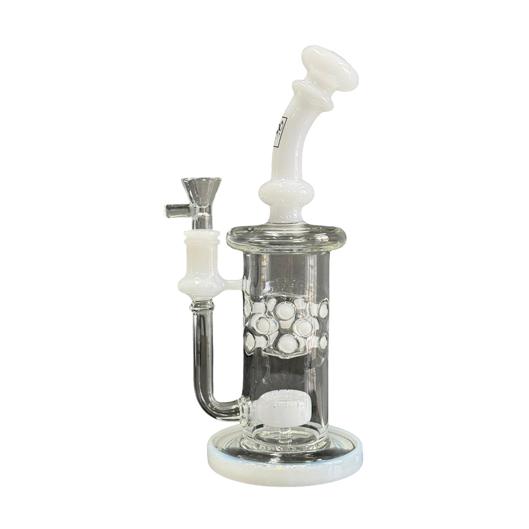 JDL 114 Glass Bong with Disc Perc