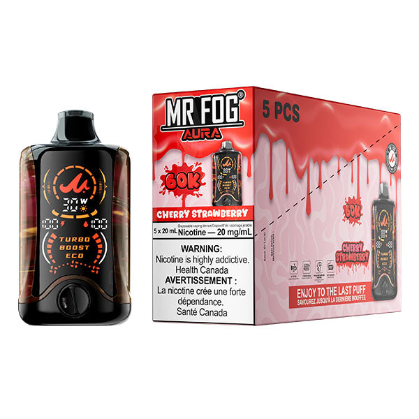 MR FOG AURA 60K Disposable - 5Pc/Carton = Alberta