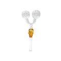 JD64 - U Shaped 5.5″ Glass Bubble Pipe