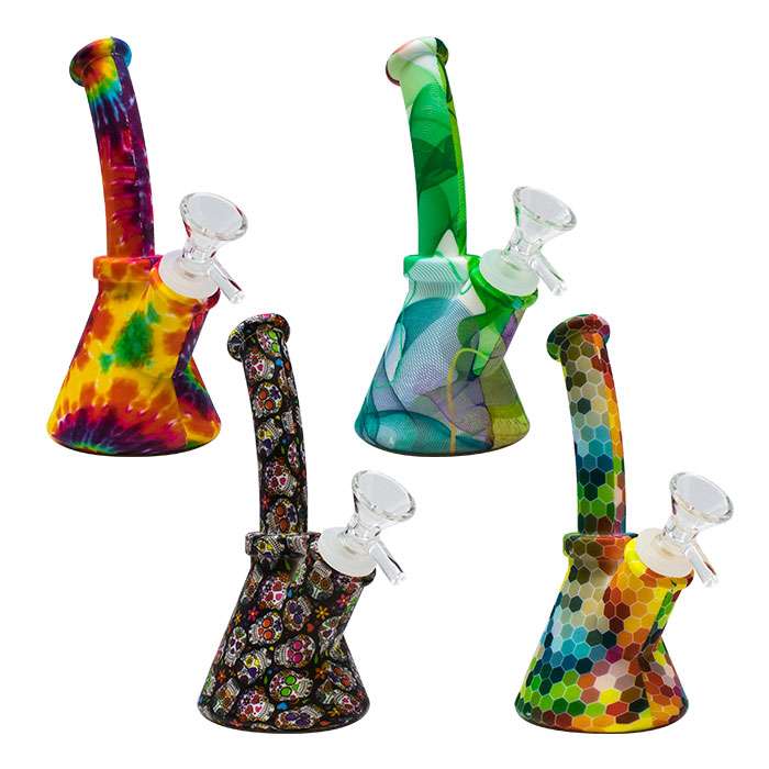 7" Silicone Bong - Assorted