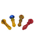 2.5” Assorted Colour Glass Hand Pipe – 12PK